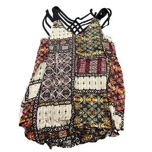 ByBy Top Womens Medium M Sleeve Rayon